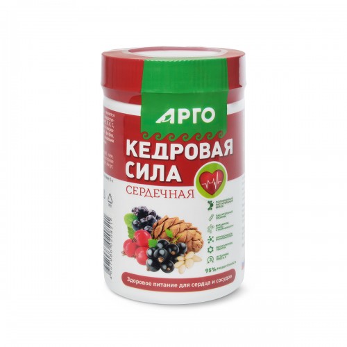 Продукт белково-витаминный Кедровая сила - Сердечная от компании Арго