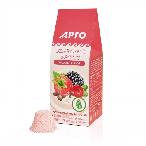 Кедровый десерт Лесная ягода от компании Арго