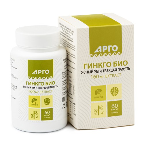 Гинкго Био, капсулы, 60 шт