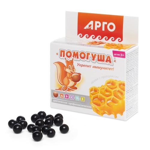 Драже с прополисом Помогуша