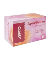 Конфеты с растительными экстрактами Аргофемин