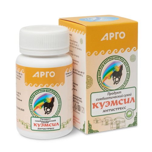 Продукт симбиотический КуЭМсил Антистресс, таблетки, 60 шт