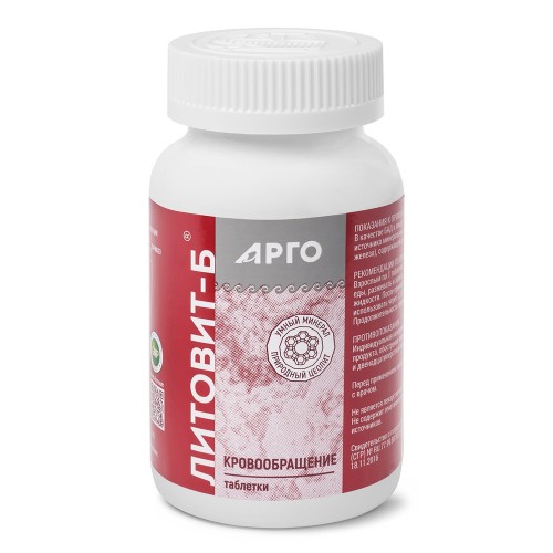 Литовит-Б в таблетках