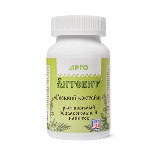 Литовит-напиток растворимый Горький коктейль от компании Арго