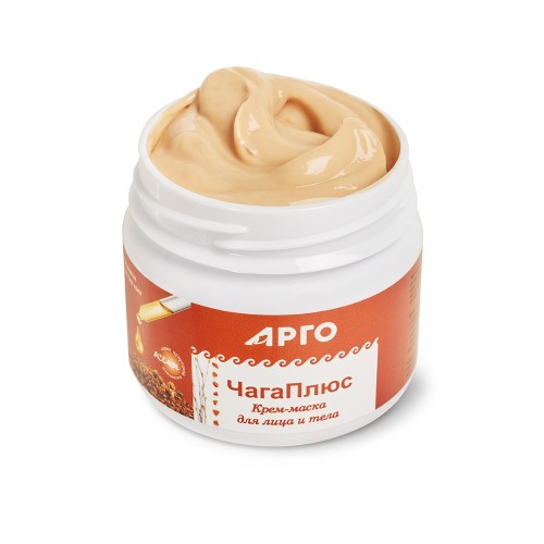 Крем-маска ЧагаПлюс косметическая для лица и тела, 110 г