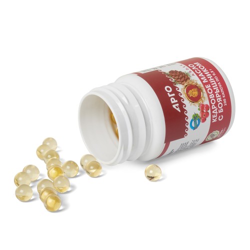 Масло кедровое с боярышником