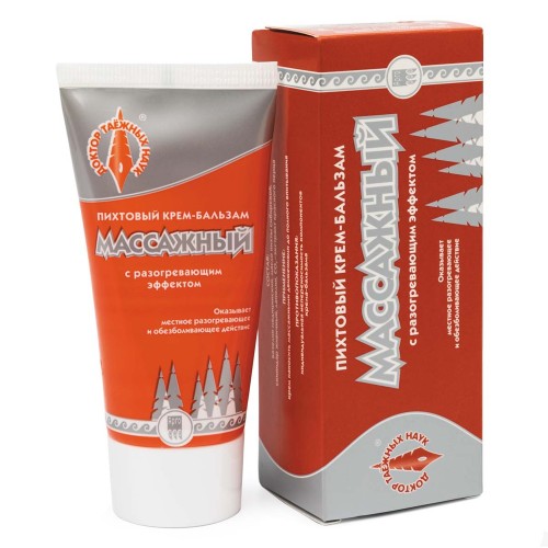 Крем-бальзам пихтовый Массажный с разогревающим эффектом от компании Арго