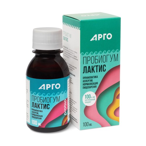 Пробиогум Лактис от компании Арго