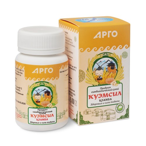 Продукт симбиотический КуЭМсил Цзамба, таблетки, 60 шт