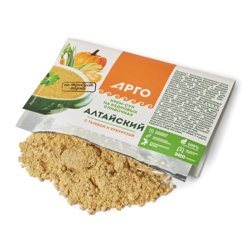 Крем-суп Алтайский с тыквой и кукурузой от компании Арго