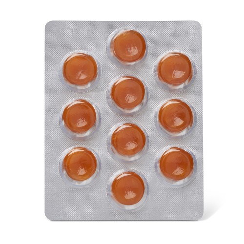 Карамель леденцовая «Таежная» для бронхов и легких, мед и облепиха