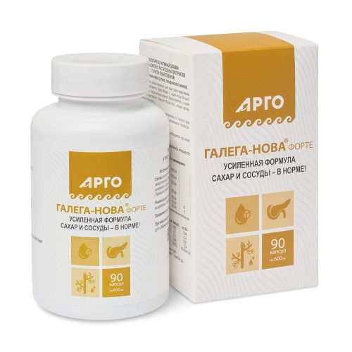 Галега-Нова форте (БАД), капсулы, 90 шт