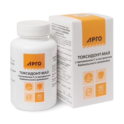 Токсидонт-май с экстрактом байкальского шлемника