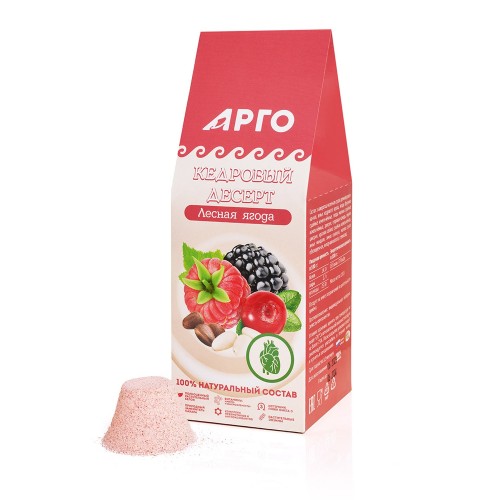 Кедровый десерт Лесная ягода от компании Арго