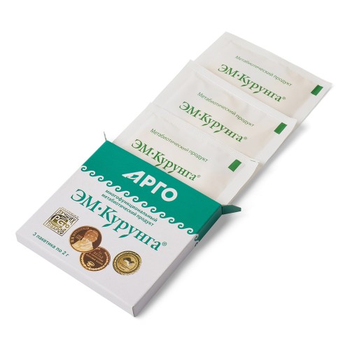 ЭМ-Курунга, порошок, 3 пак. по 2 г,
