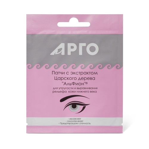 Патчи с экстрактом царского дерева Альфион от компании Арго