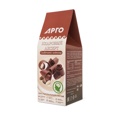 Кедровый десерт Сливочный шоколад от компании Арго