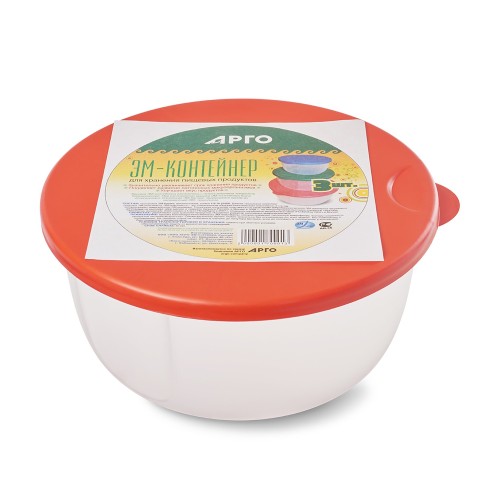 ЭМ-контейнер, (набор из 3 шт.)