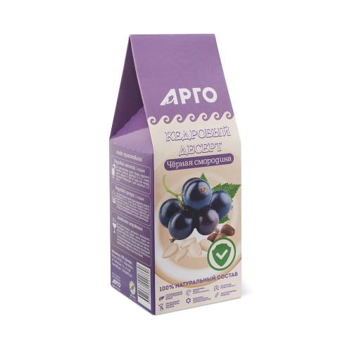 Кедровый десерт Черная смородина от компании Арго